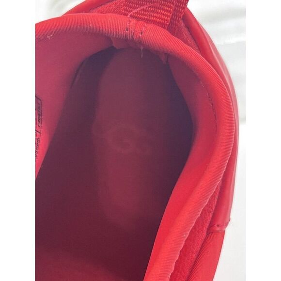 UGG Size 8.5 Sneakers Red White Logo Spell Out Neutra 1095097 Neoprene - Picture 13 of 15